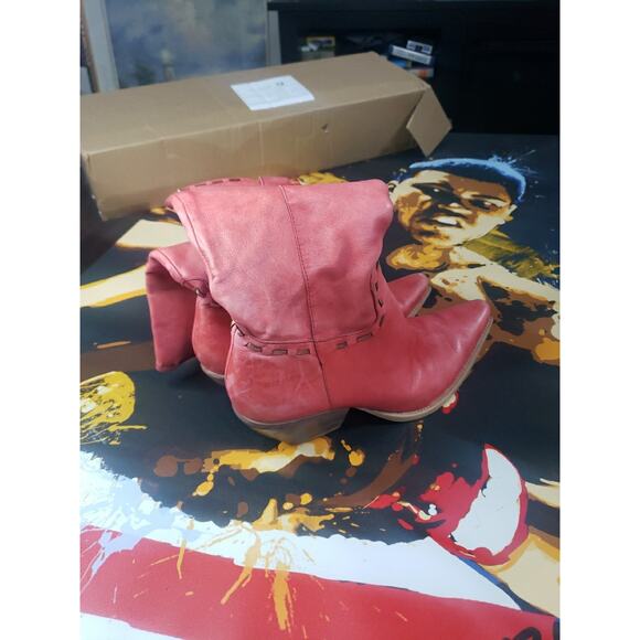 Bcbg Womens Pink Calf Boots 6.5 - Picture 6 of 6